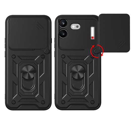 Hülle für Nothing Phone (4b), Techsuit, CamShield, Blau