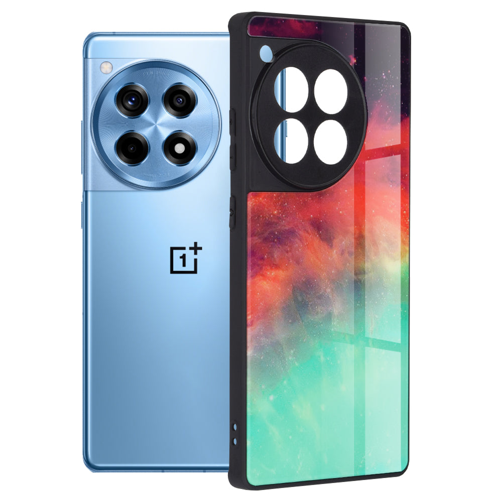 Coque pour OnePlus 12R, Techsuit, Glaze, Turquoise