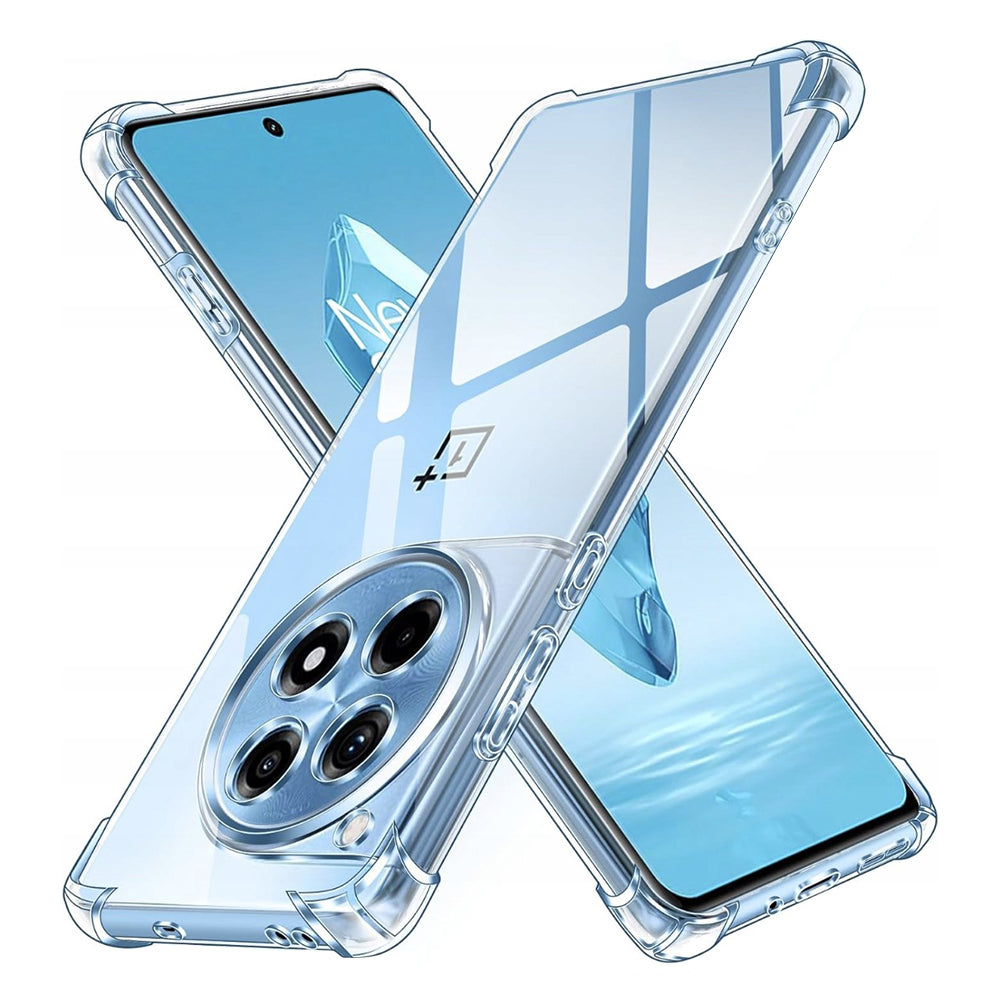 Coque pour OnePlus 12R, Techsuit, Antichoc Claire, Transparente