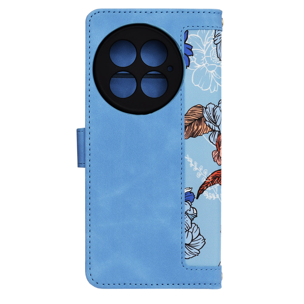 Coque pour OnePlus 13, Techsuit, FlipCraft, Bleu