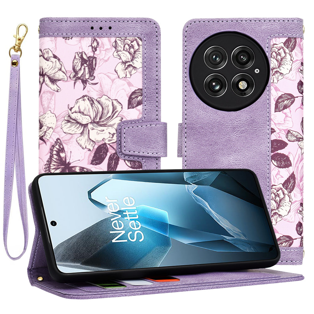 Coque pour OnePlus 13, Techsuit, FlipCraft, Violet