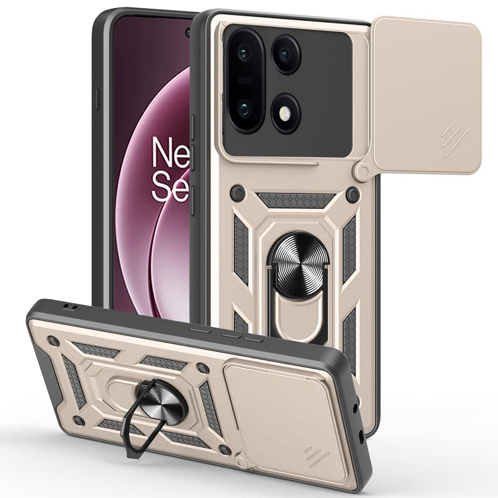 Étui pour OnePlus 15, Techsuit, CamShield, Doré