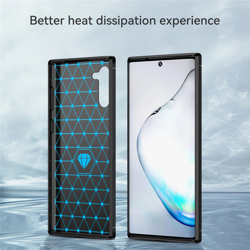 Hülle für OnePlus 15, Techsuit, Carbon, Blau