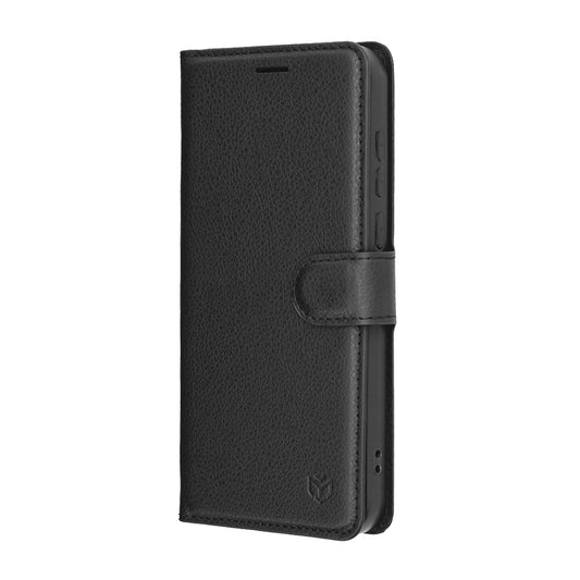 Étui pour OnePlus 15, Techsuit, Leather Folio, Noir