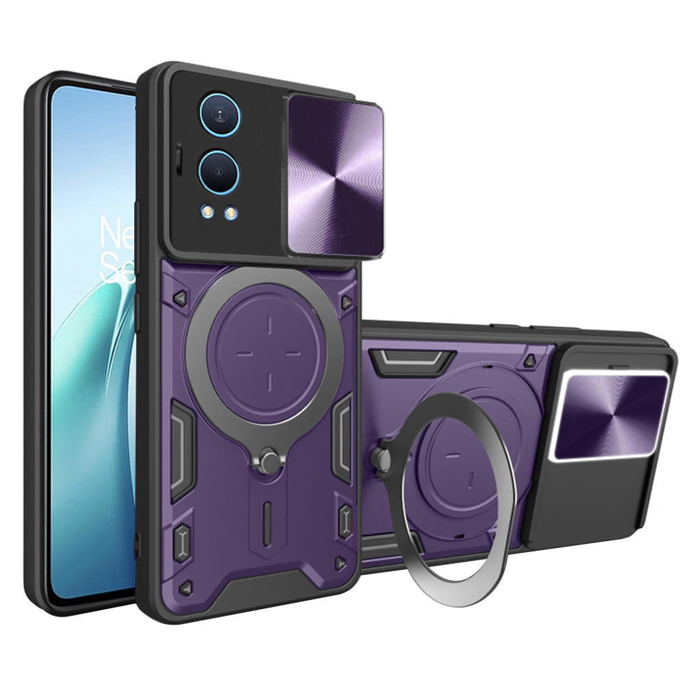 Coque pour OnePlus Nord CE4 Lite, Techsuit, CamGuard Pro, Violet