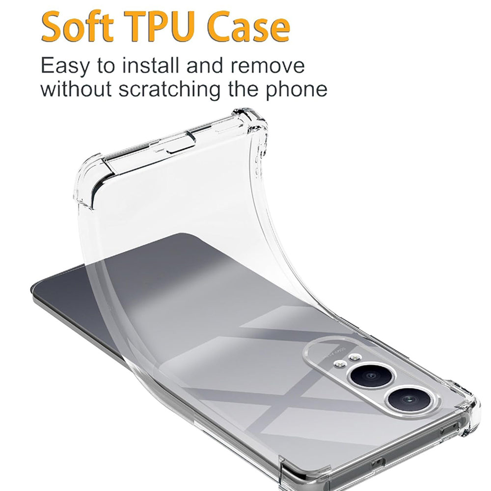 Coque pour OnePlus Nord CE4 Lite, Techsuit, Anti-choc Claire, Transparente