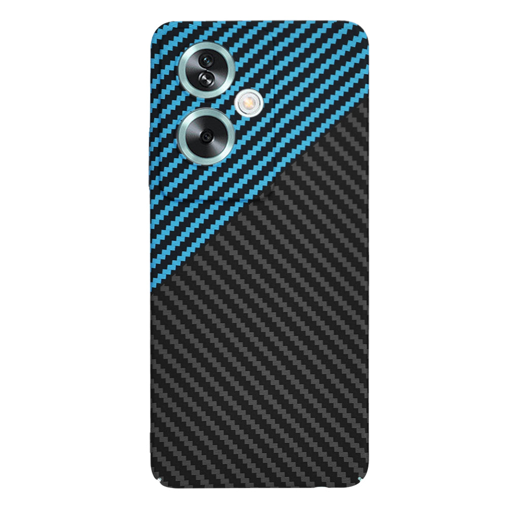 Coque pour OnePlus Nord N30 SE / Oppo A79, Techsuit, Carbonite FiberShell, Noir Bleu