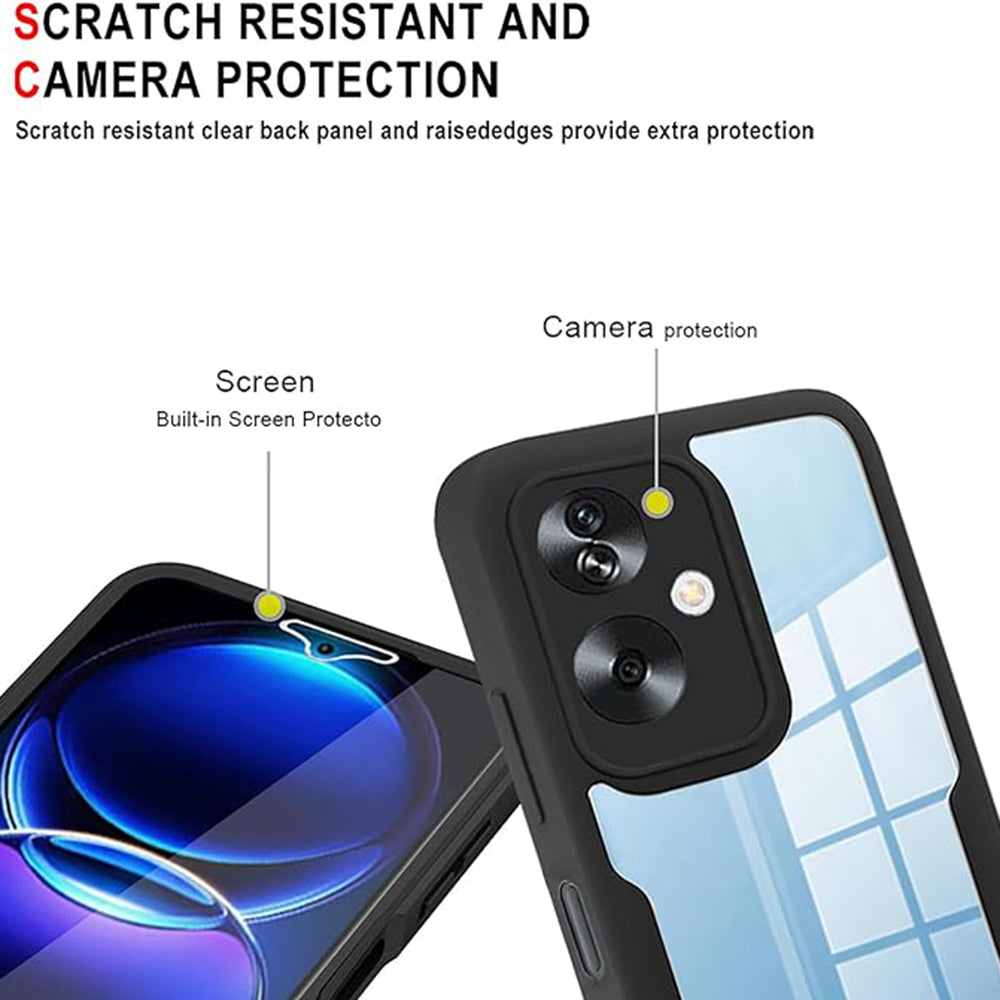 Coque pour OnePlus Nord N30 SE / Oppo A79, Techsuit, ColorVerse 360, Noire