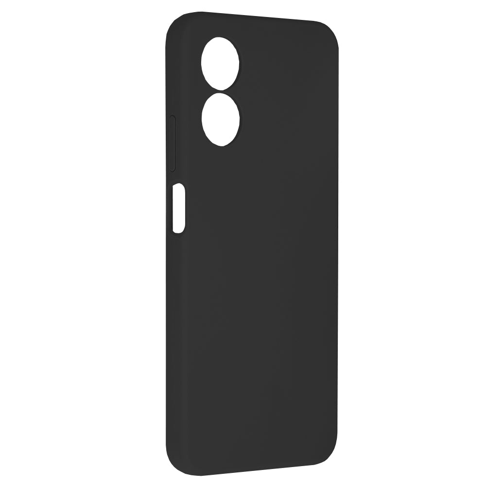 Hülle für Oppo A17, Techsuit, Soft Edge, Schwarz