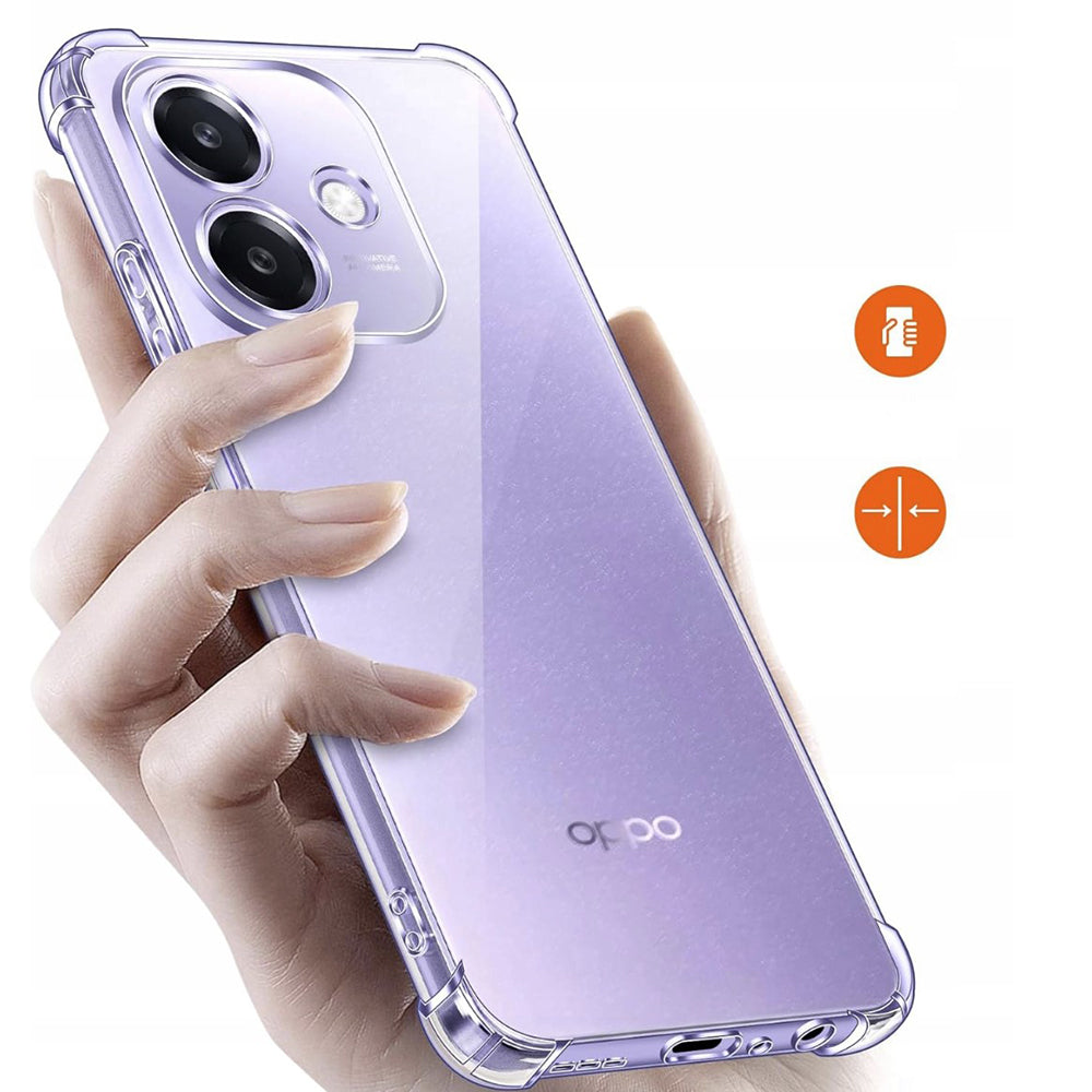 Coque pour Oppo A3 4G, Techsuit, Anti-choc Claire, Transparente