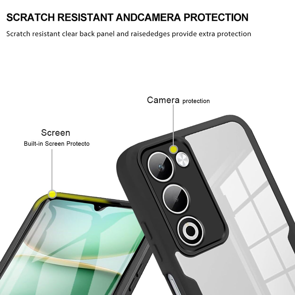 Hülle für Oppo A5 4G / A5 5G, Techsuit, ColorVerse 360, Rosa