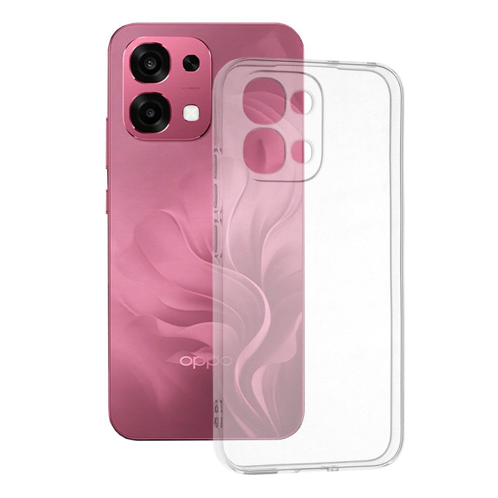 Case for Oppo A6 Pro 5G / A6 Pro 4G, Techsuit, Clear, Transparent