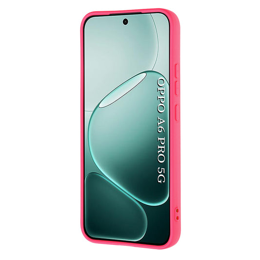 Coque pour Oppo A6 Pro 5G / A6 Pro 4G, Techsuit, SoftFlex, Rose Foncé