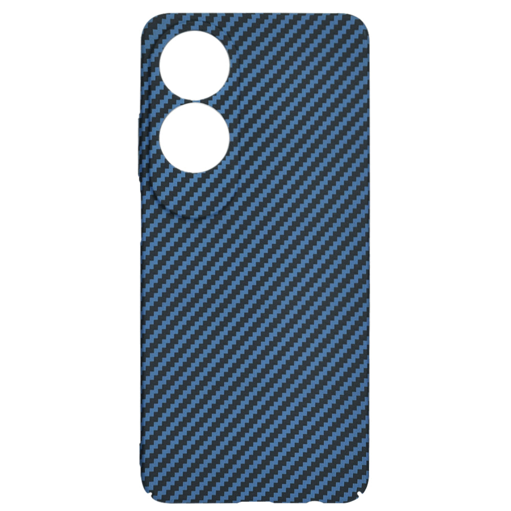 Coque pour Oppo A60, Techsuit, Carbonite FiberShell, Turquoise