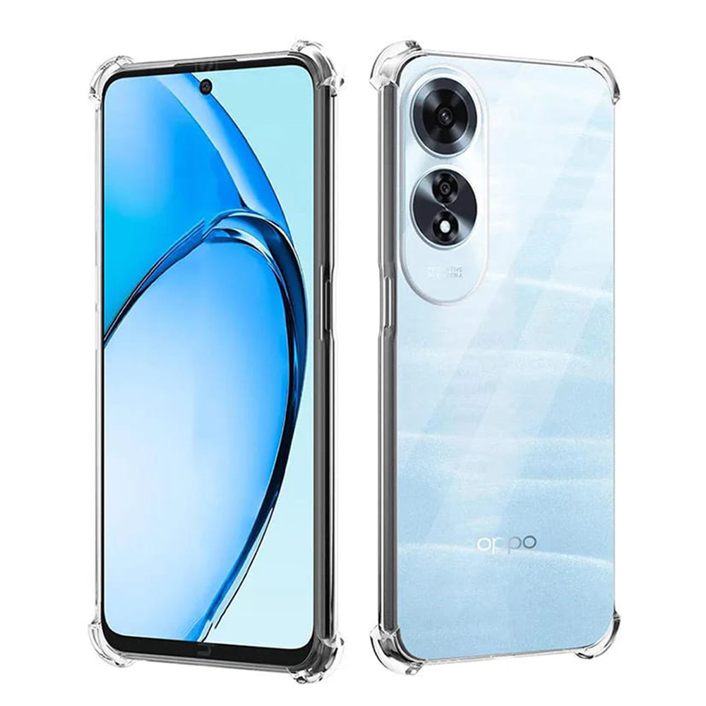 Coque pour Oppo A60, Techsuit, Antichoc Claire, Transparente