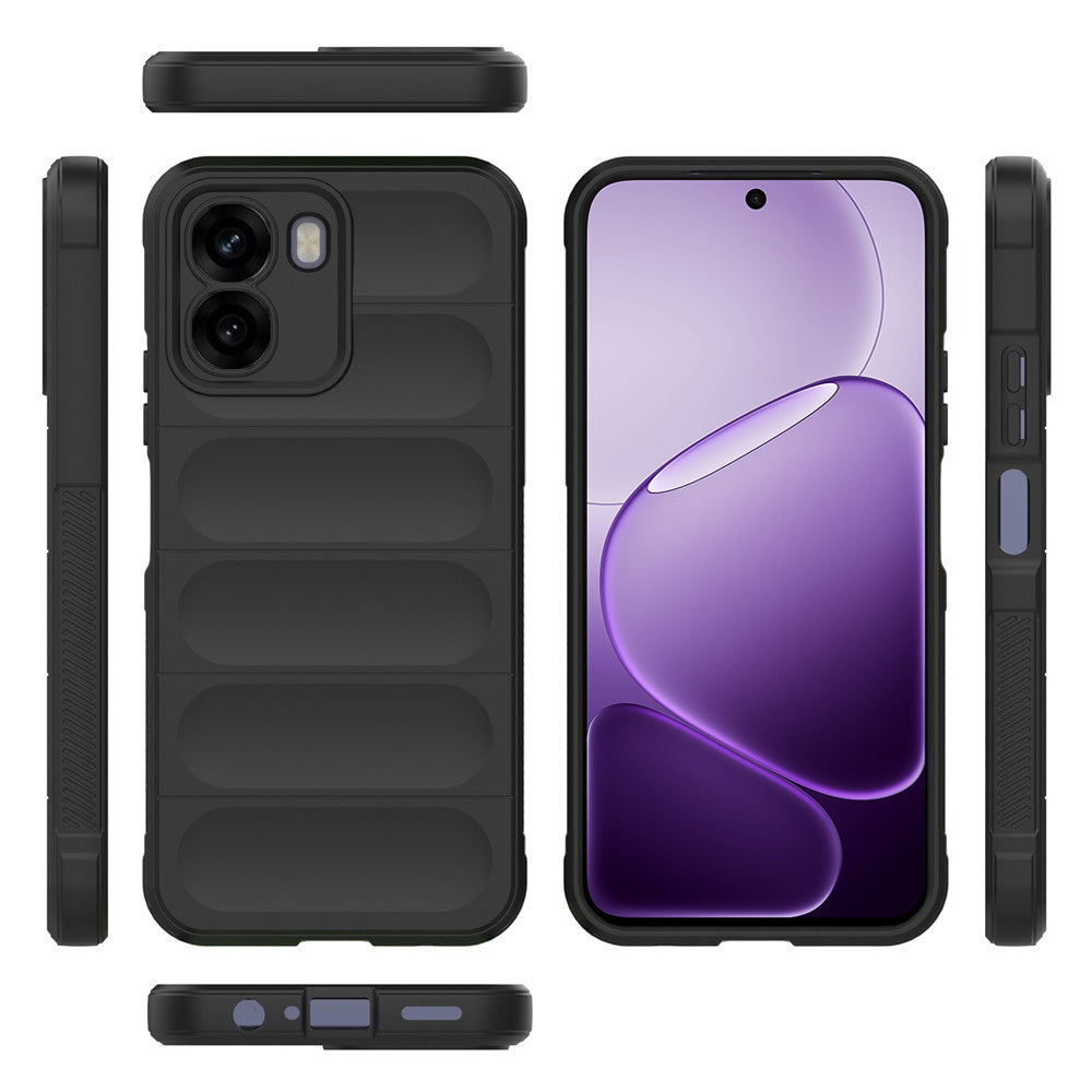 Case for Oppo A6x 4G / A6x, Techsuit, Magic Shield, Black