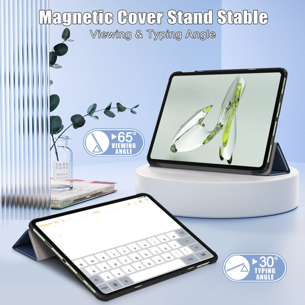 Housse pour Oppo Pad Air2 / Pad Neo / Pad Go, Techsuit, FoldPro, Noire