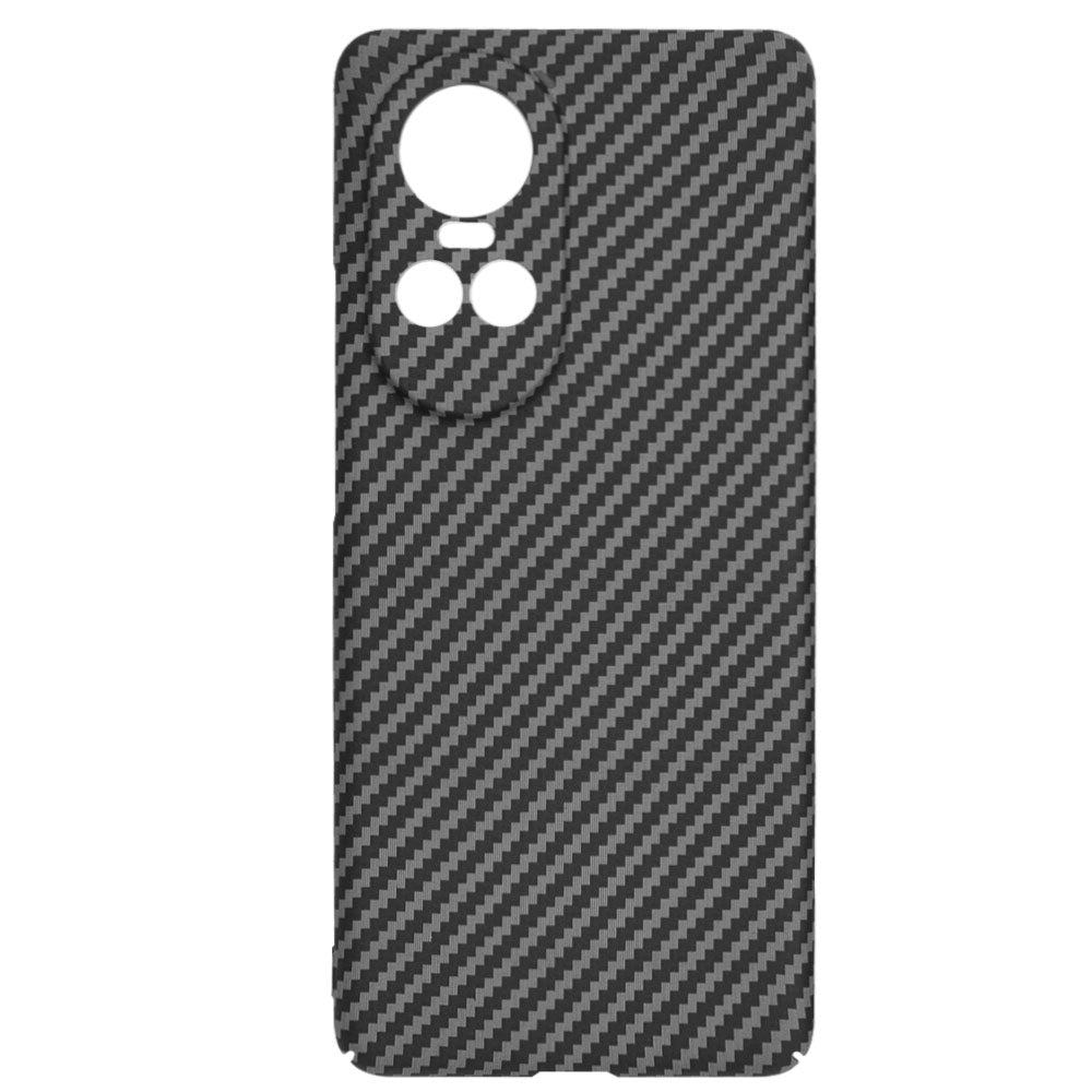 Coque pour Oppo Reno10 / Reno10 Pro, Techsuit, Carbonite FiberShell, Noire
