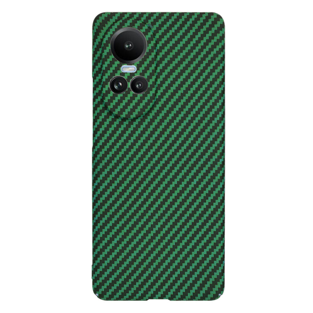 Coque pour Oppo Reno10 / Reno10 Pro, Techsuit, Carbonite FiberShell, Vert