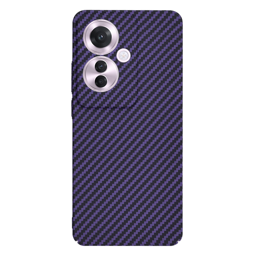Coque pour Oppo Reno11 F, Techsuit, Carbonite FiberShell, Violet
