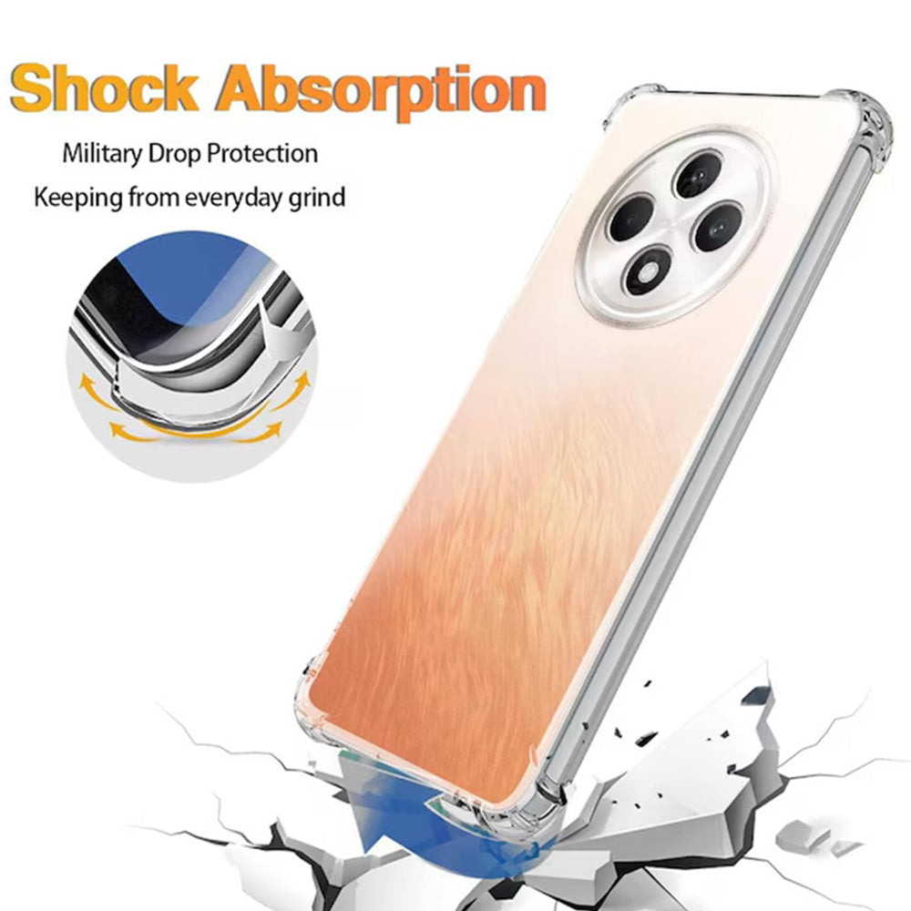 Coque pour Oppo Reno12 FS 5G / Reno12 FS 4G / Reno12 F 4G / Reno12 F, Techsuit, Antichoc Claire, Transparente