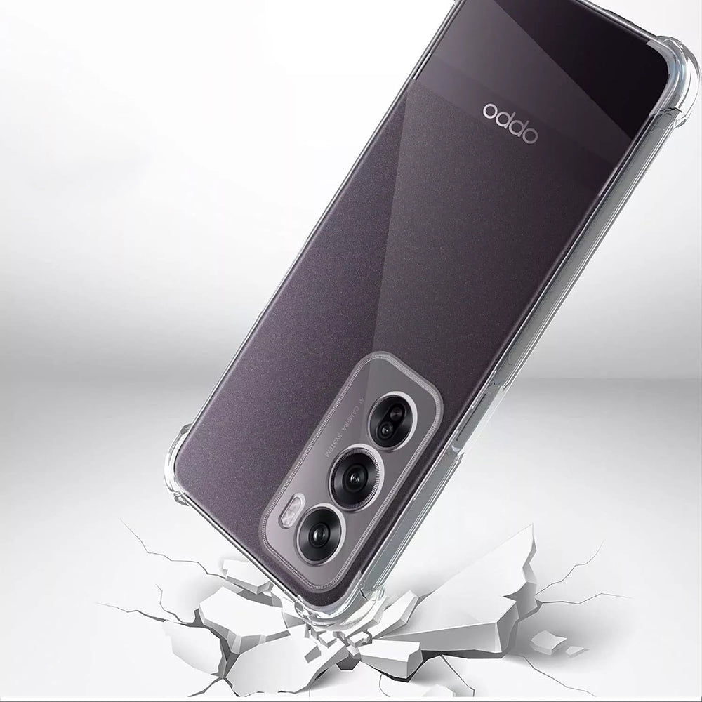 Coque pour Oppo Reno12 Pro, Techsuit, Antichoc Claire, Transparente