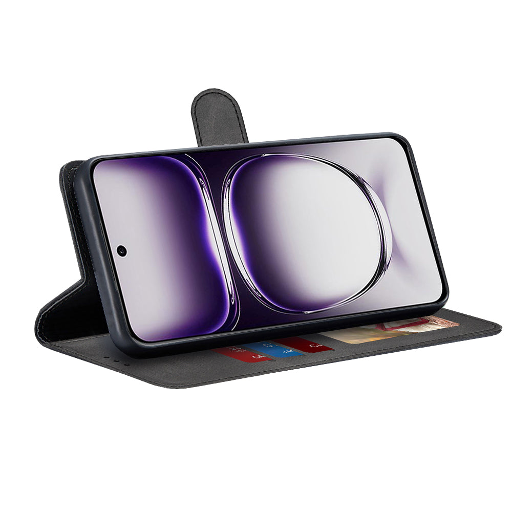 Coque pour Oppo Reno12, Techsuit, Diary Book, Noire