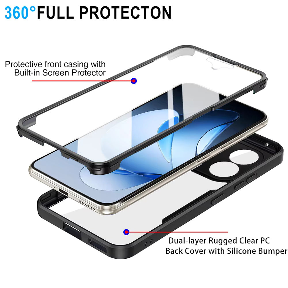 Coque pour Oppo Reno13 Pro, Techsuit, ColorVerse 360, Rose