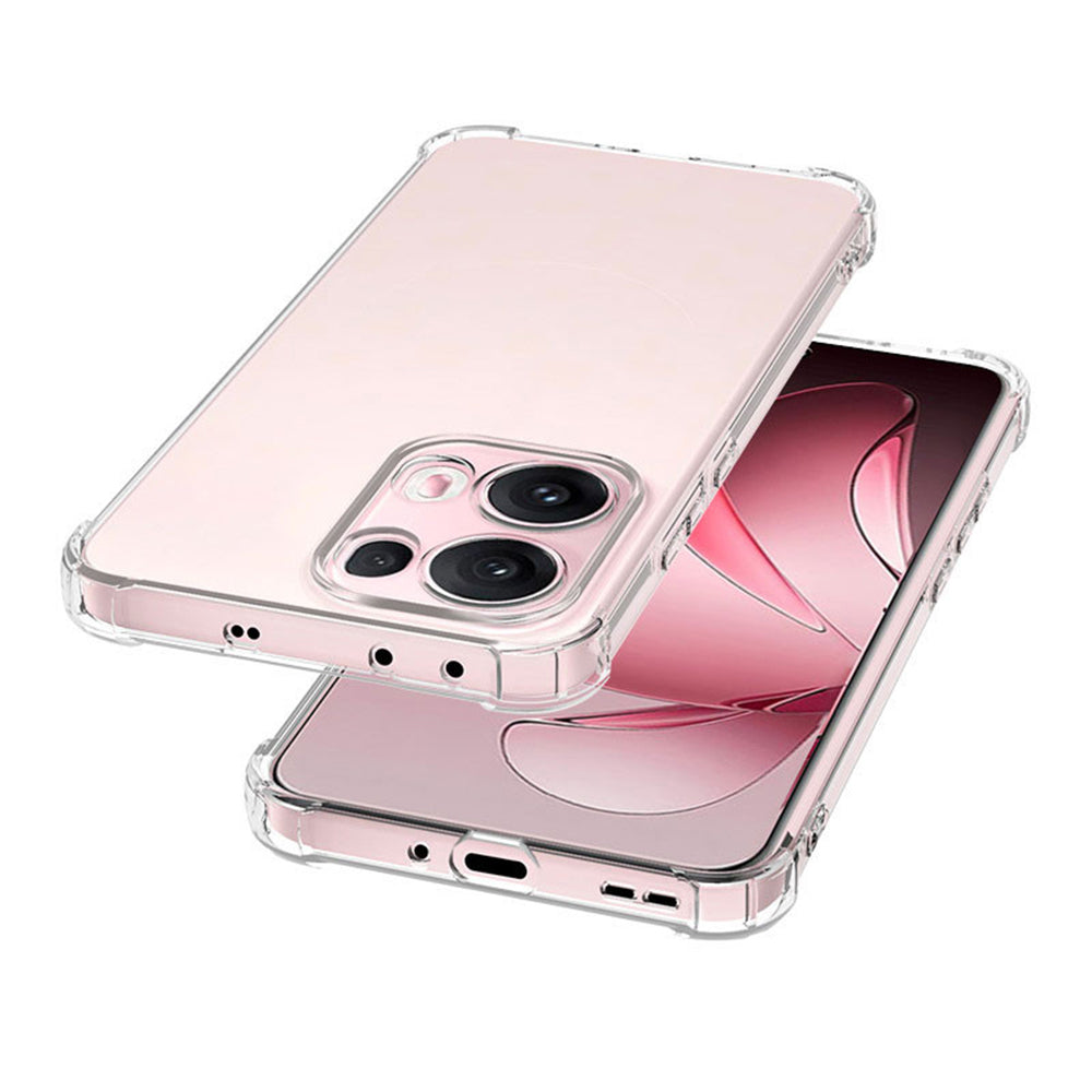 Coque pour Oppo Reno13 Pro, Techsuit, Antichoc Claire, Transparente