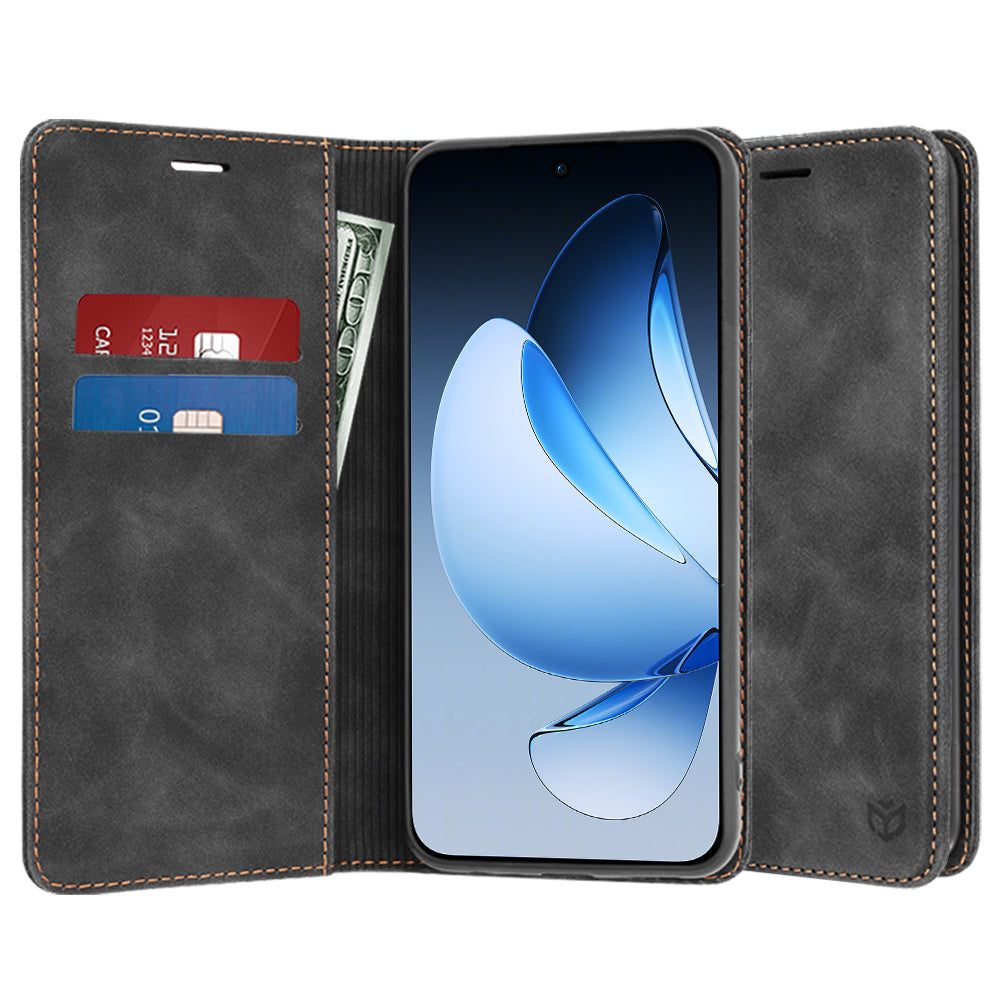 Coque pour Oppo Reno13, Techsuit, Confy, Noire