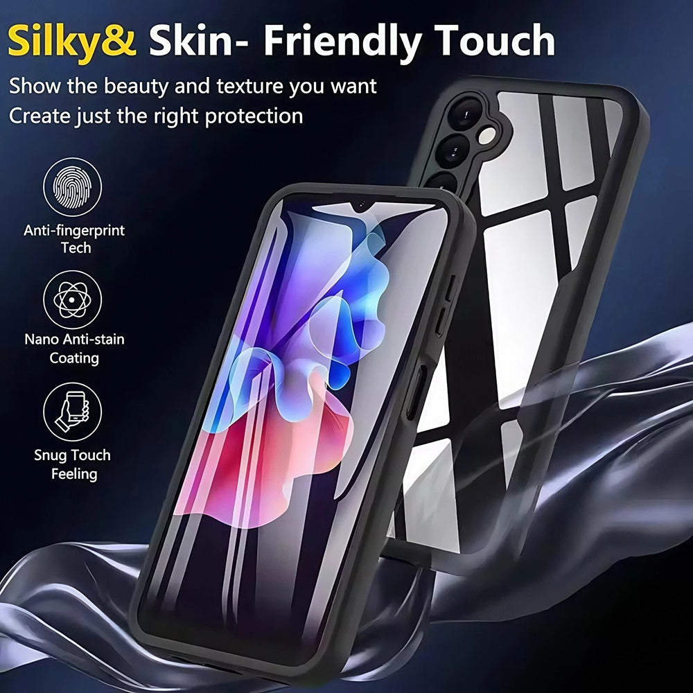 Étui pour Oppo Reno14, Techsuit, ColorVerse 360, Bleu