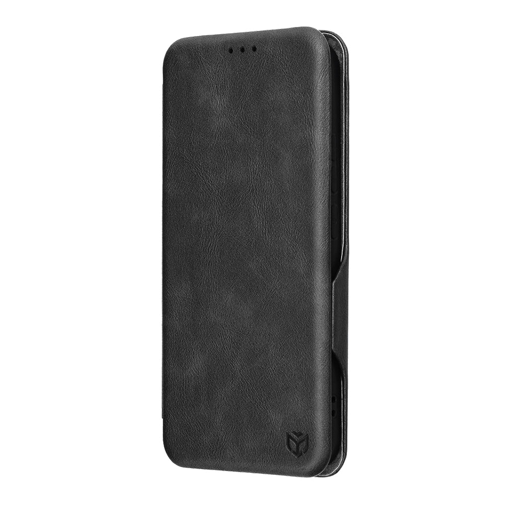 Housse pour Oppo Reno14, Techsuit, Safe Wallet Plus, Noire