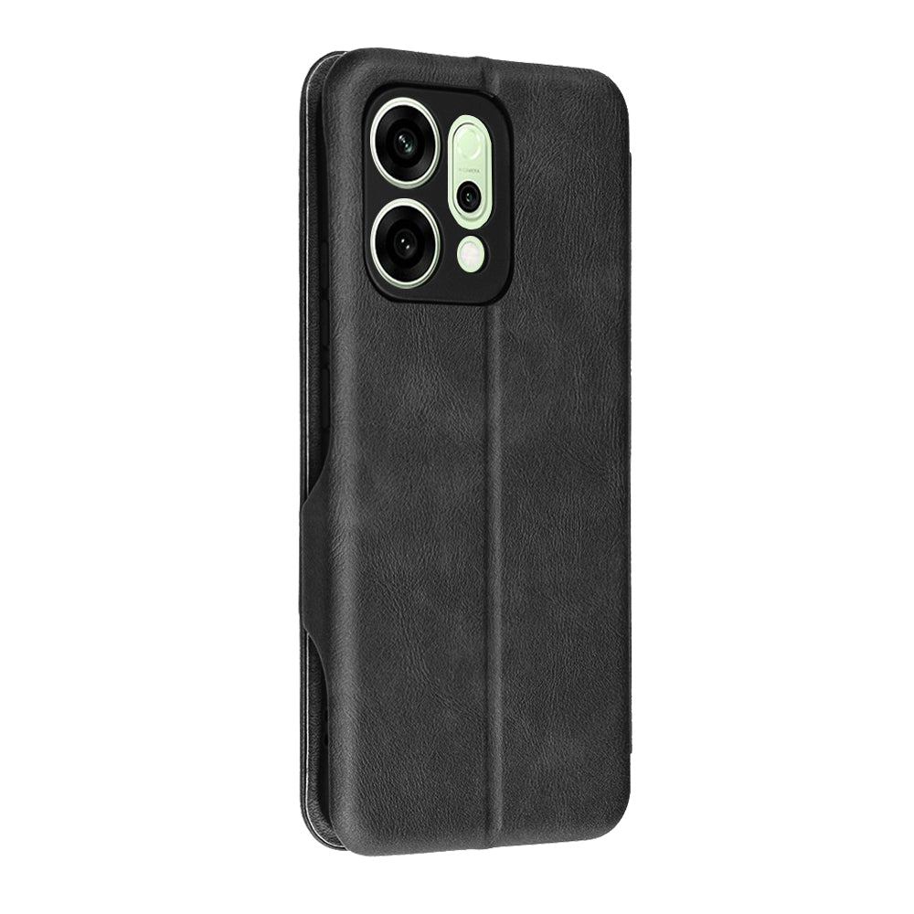 Housse pour Oppo Reno14, Techsuit, Safe Wallet Plus, Noire