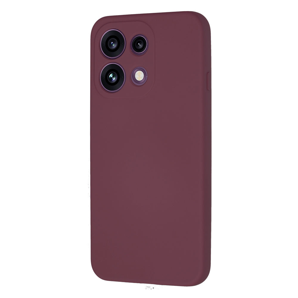 Coque pour Oppo Reno16 F / Reno16 FS, Techsuit, SoftFlex, Bordeaux