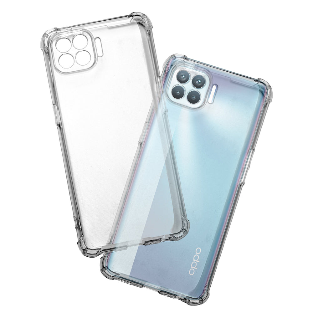 Coque pour Oppo Reno4 Lite, Techsuit, Anti-choc Claire, Transparente