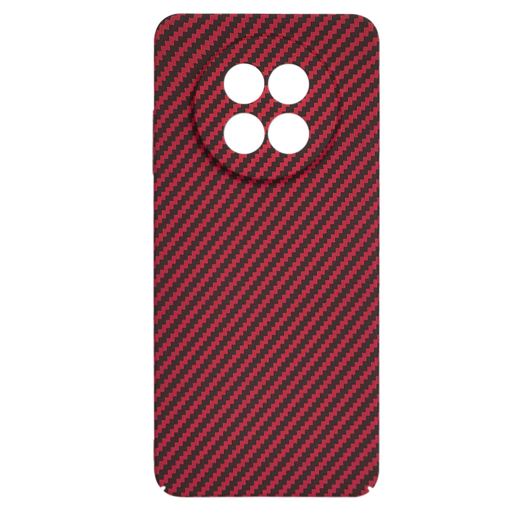 Coque pour Realme 12x / 12, Techsuit, Carbonite FiberShell, Rouge