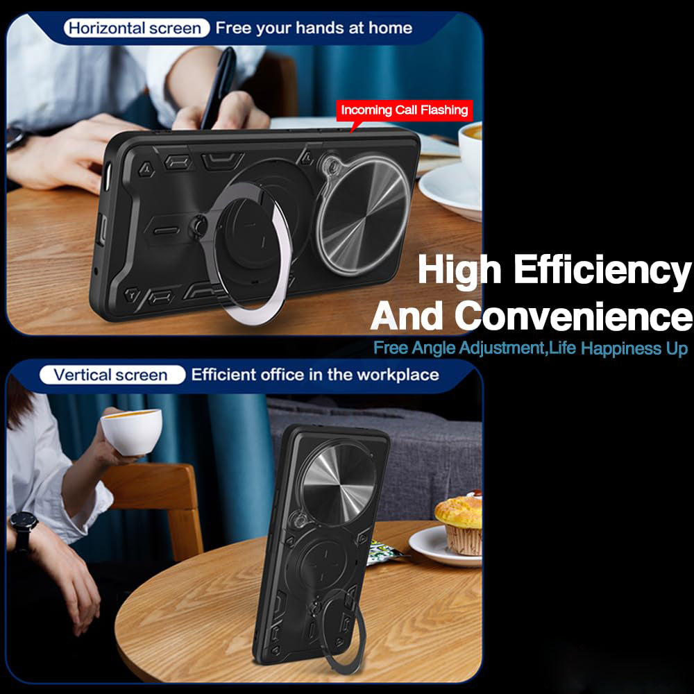 Coque pour Realme 14 Pro, Techsuit, CamGuard Pro, Noire