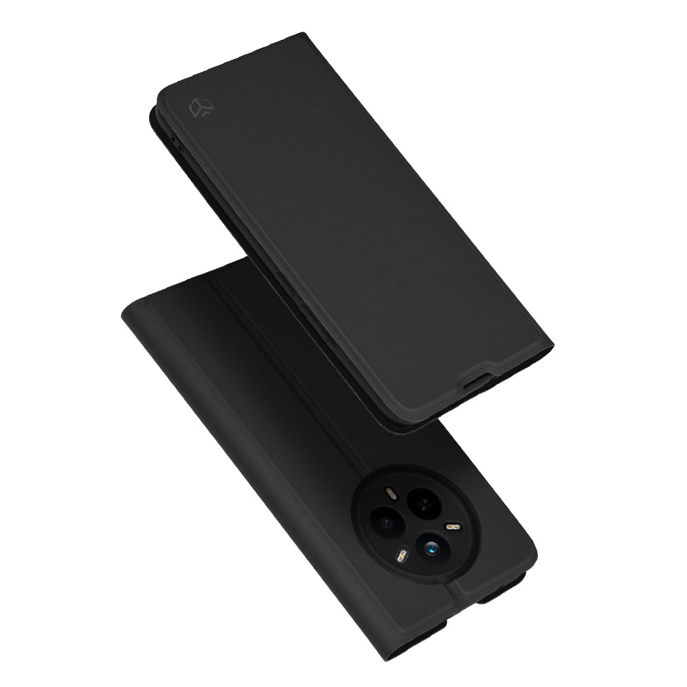 Coque pour Realme 14 Pro, Techsuit, Magskin Book, Noire