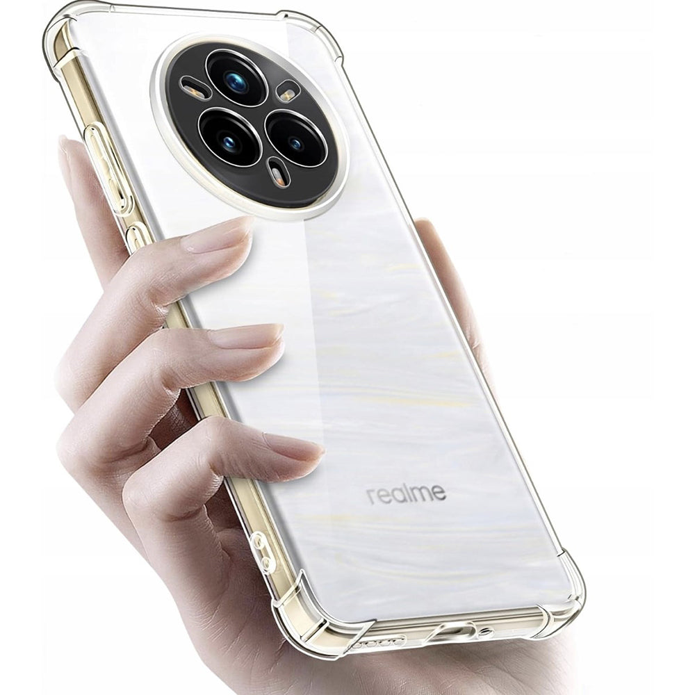 Coque pour Realme 14 Pro, Techsuit, Anti-choc Claire, Transparente