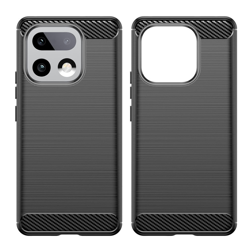 Housse pour Realme 16 Pro+, Techsuit, Carbone, Noire