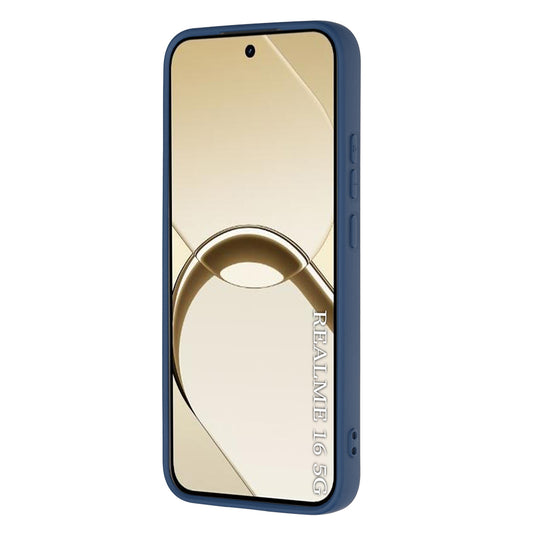 Hülle für Realme 16, Techsuit, SoftFlex, Marineblau
