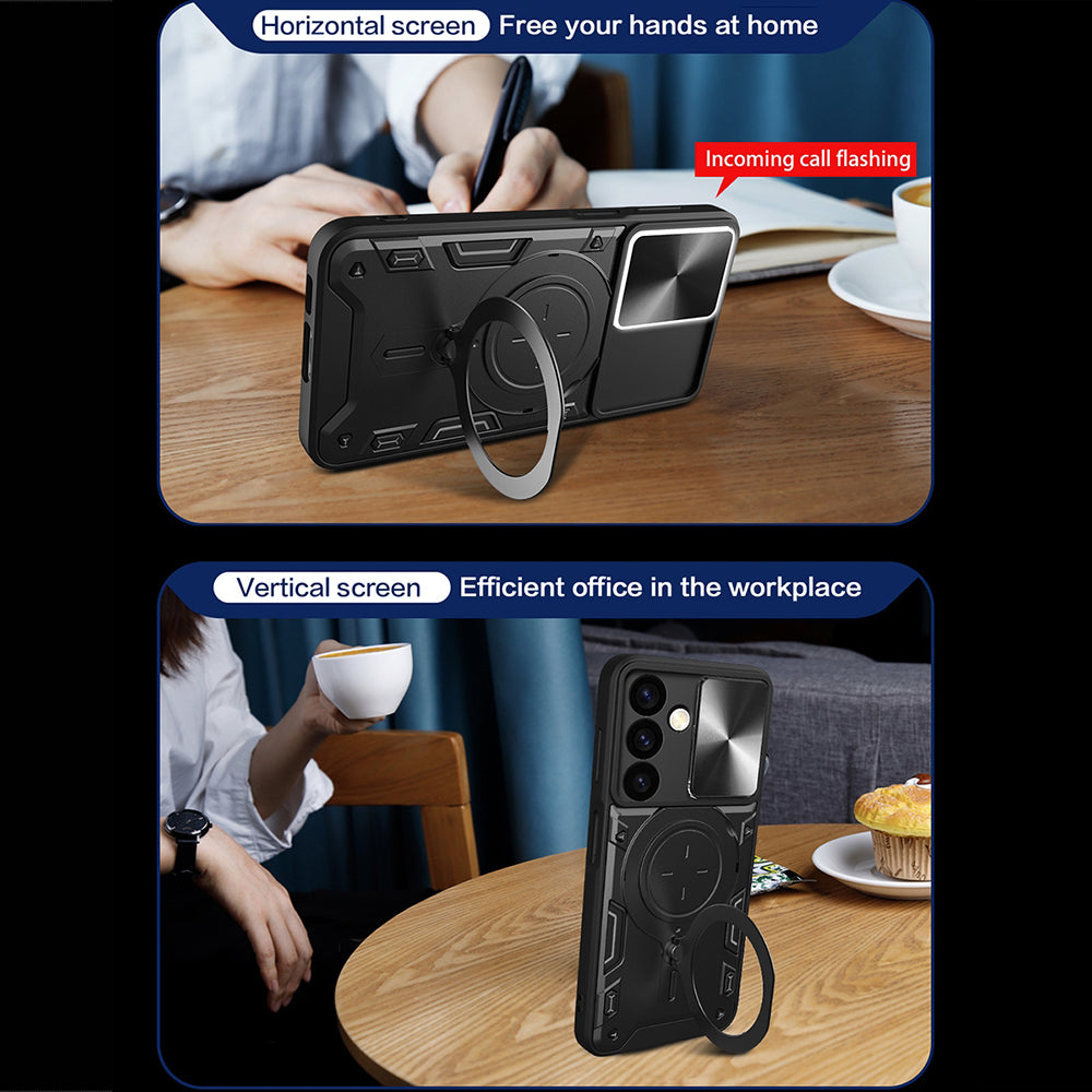 Coque pour Realme C63 / C61, Techsuit, CamGuard Pro, Rouge