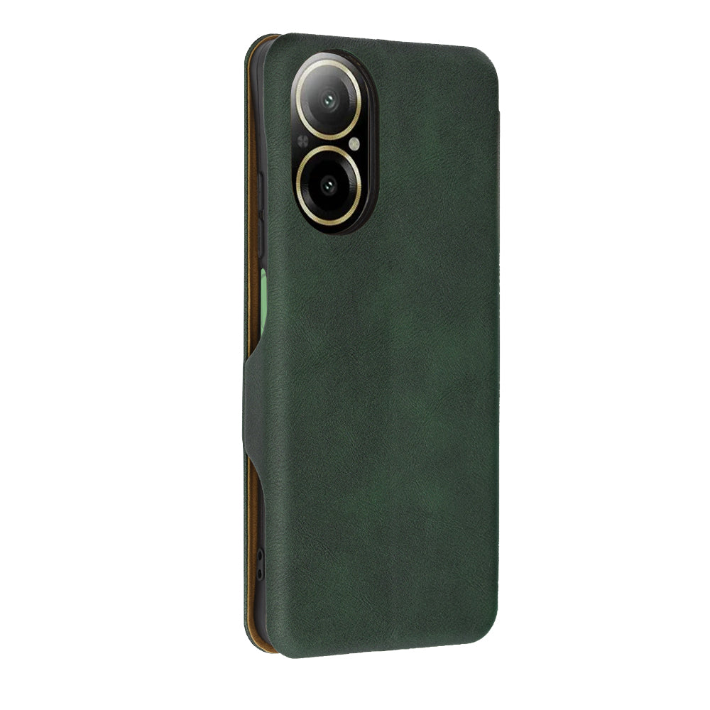 Coque pour Realme C67 4G, Techsuit, Safe Wallet Plus, Vert