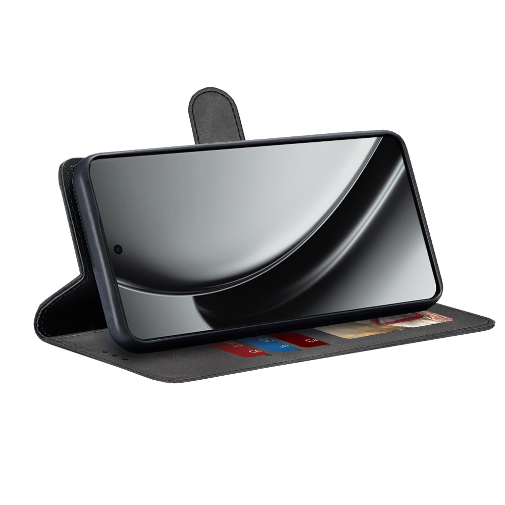 Coque pour Realme GT 6T / GT 6, Techsuit, Diary Book, Noire