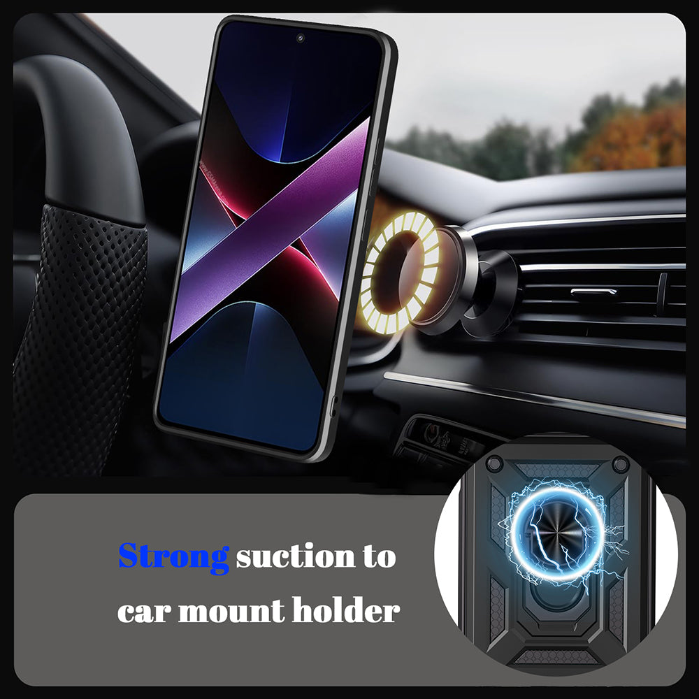Housse pour Realme GT 8 Pro, Techsuit, CamShield (Découpe Ronde pour Caméra), Noire