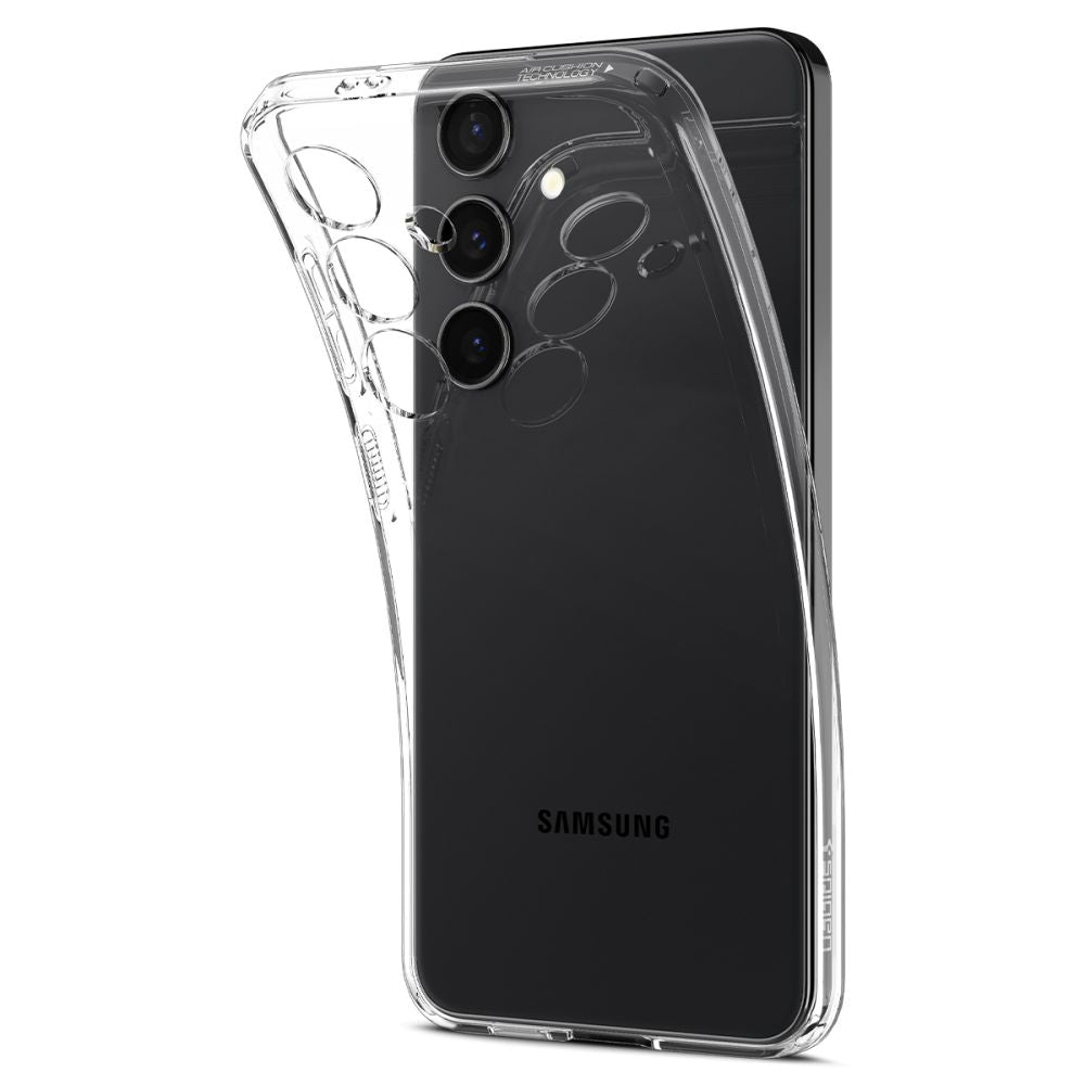 Étui pour Samsung Galaxy S24 S921, Spigen, Liquid Crystal, Transparent ACS07343