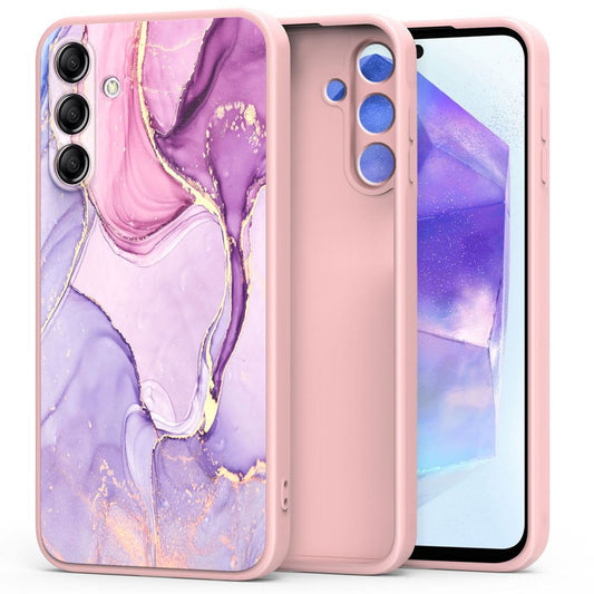 Tasche für Samsung Galaxy A55 5G A556, Tech-Protect, Icon, Lila