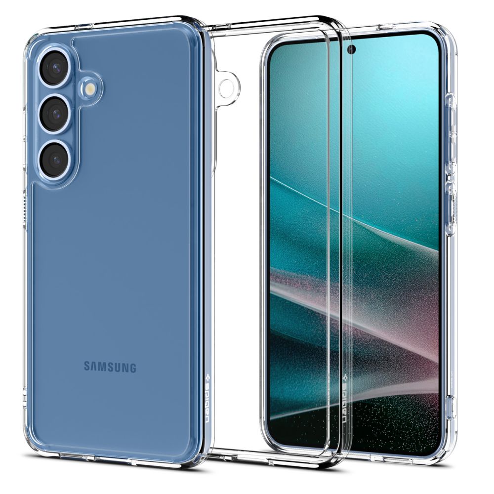 Étui pour Samsung Galaxy S25 S931, Spigen, Ultra Hybrid, Transparent ACS09006