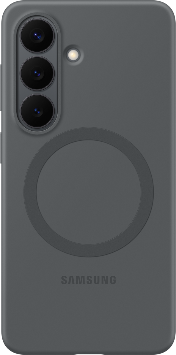 Étui pour Samsung Galaxy S26 S942, Coque Magnétique en Silicone, Noir EF-ES942CBEGWW