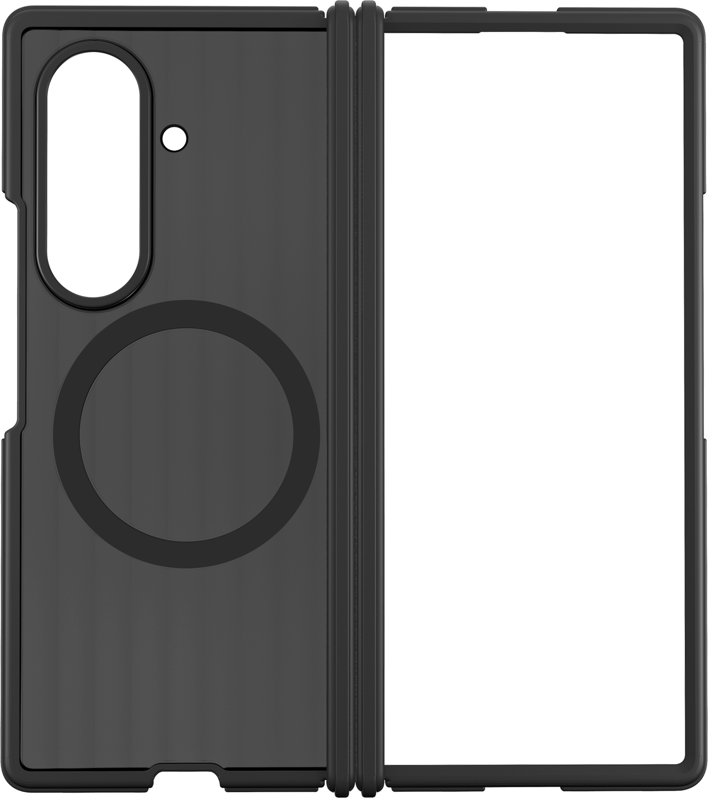 Coque pour Samsung Galaxy Z Fold8 Ultra F976, Hybrid Shield Magnet Case, Noire GP-FPF976YCBBW